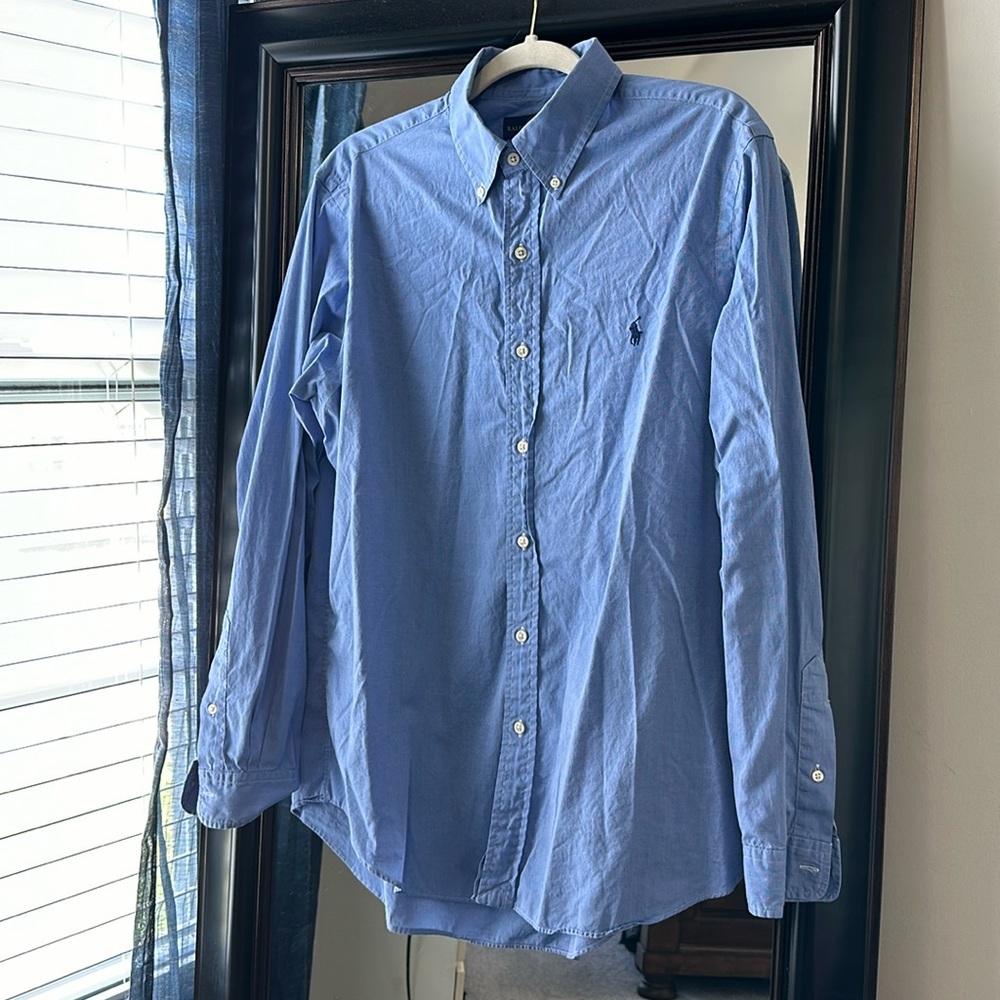 Men’s Ralph Lauren stretch button up Large